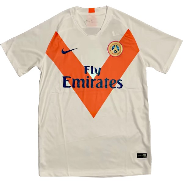 Entrainement Paris Saint Germain 2018-19 Blanc Orange